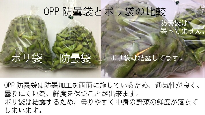 5000枚入りの葉物野菜用FG袋 ケース】OPP ハイパーボードン #20 NO.12 【4穴】0.02×230×340mm