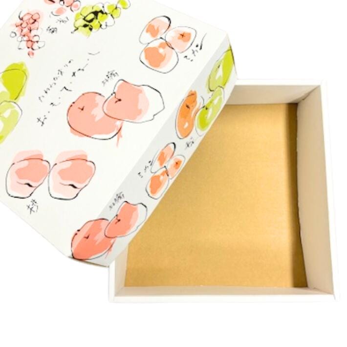 10枚】フルーツ箱 おもてなし箱 スクエア 1束 10枚 内寸:横300×縦300