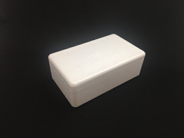 発泡ボックス TK-1 蓋付セット 保冷 ボックス 内寸187×96×55mm 発泡箱