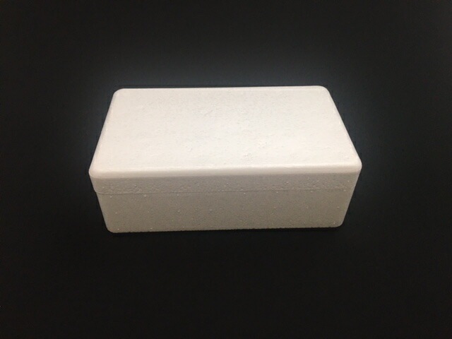 発泡ボックス TK-1 蓋付セット 保冷 ボックス 内寸187×96×55mm 発泡箱