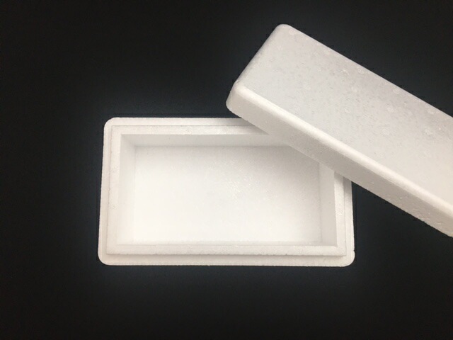 発泡ボックス TK-1 蓋付セット 保冷 ボックス 内寸187×96×55mm 発泡箱
