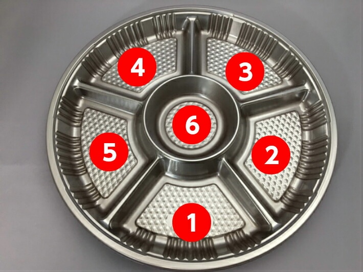 セット】オードブル Z-67 DX 透明蓋セット【10枚】本体:直径380×高さ