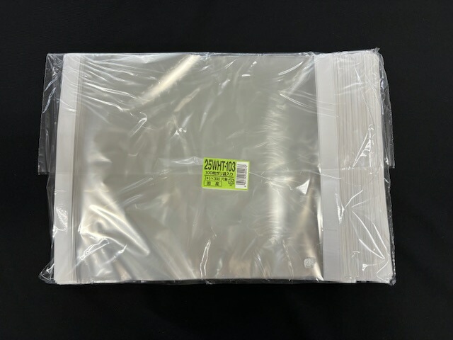 【650枚】スライドフィルム　シート　レア品 シート】 OPPシート 25WHT-103 【100枚】 厚み0.025×幅245×横