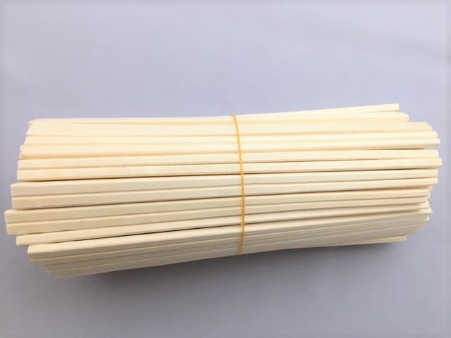 割箸 アスペン 元禄箸 裸 20.3cm 500膳 箸 厚み4.8mm 割り箸 個包装なし 箸 木 業務用 ヘイコー アスペン元禄 食堂 ...