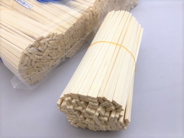 割箸 アスペン 元禄箸 裸 20.3cm 500膳 箸 厚み4.8mm 割り箸 個包装なし 箸 木 業務用 ヘイコー アスペン元禄 食堂 ...