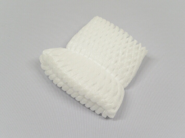 フルーツキャップ TSW-6 白 【ダブル】6cm 【100個】ホワイト  果物 緩衝材 保護材 発泡 ネット いちご 苺 キウイ キャップ フルーツ 網 輸送 衝撃 守る 保護 振動