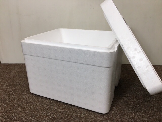 発泡スチロール HM-240(S) 保冷 ボックス 内寸330×260×240mm 発泡箱