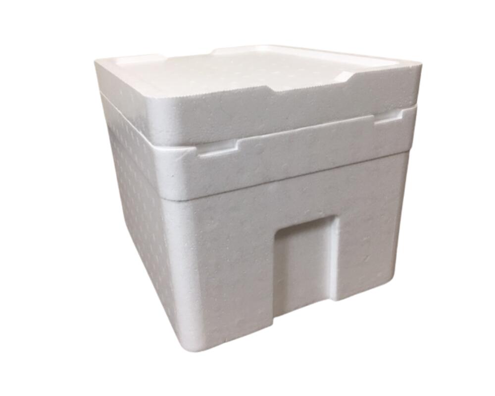 発泡スチロール HM-240(S) 保冷 ボックス 内寸330×260×240mm 発泡箱 発泡スチロール 保温 箱 クーラーボックス 保冷箱 クールBOX  保冷 発泡 保存 ボックス箱 発泡スチロール箱 軽い 釣り アイス ジュース 缶 キャンプ ※保冷剤は別売り 外寸385×320×290mm | 保冷資材  ...