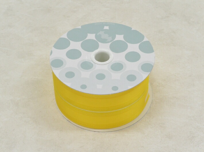 ニュースイス リボン 黄色 幅50mm×20M巻 【1巻】【6巻】スイス