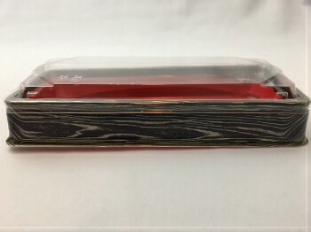 【セット】BF ハカマ 30 集折 セット【50枚】 恵方巻 容器 229×100×33(蓋高10mm シーピー化成 寿司 容器 太巻き にぎり 刺身 テイクアウト お持ち帰り 使い捨て レンジ可 業務用 プロ用 文化祭 学園祭 デリバリー 宅配