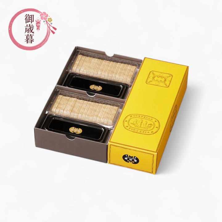 御歳暮 詰め合わせ カステラ小切れ 1号1本 / 手づくり最中8ヶ入2箱