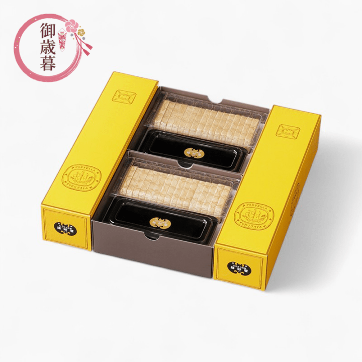 御歳暮 詰め合わせ カステラ小切れ 0.6号2本 / 手づくり最中8ヶ入2箱