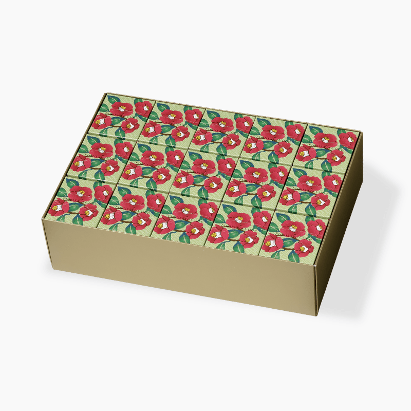 御歳暮 フクサヤ寒椿キューブ ギフトセット 15個入 | 御歳暮