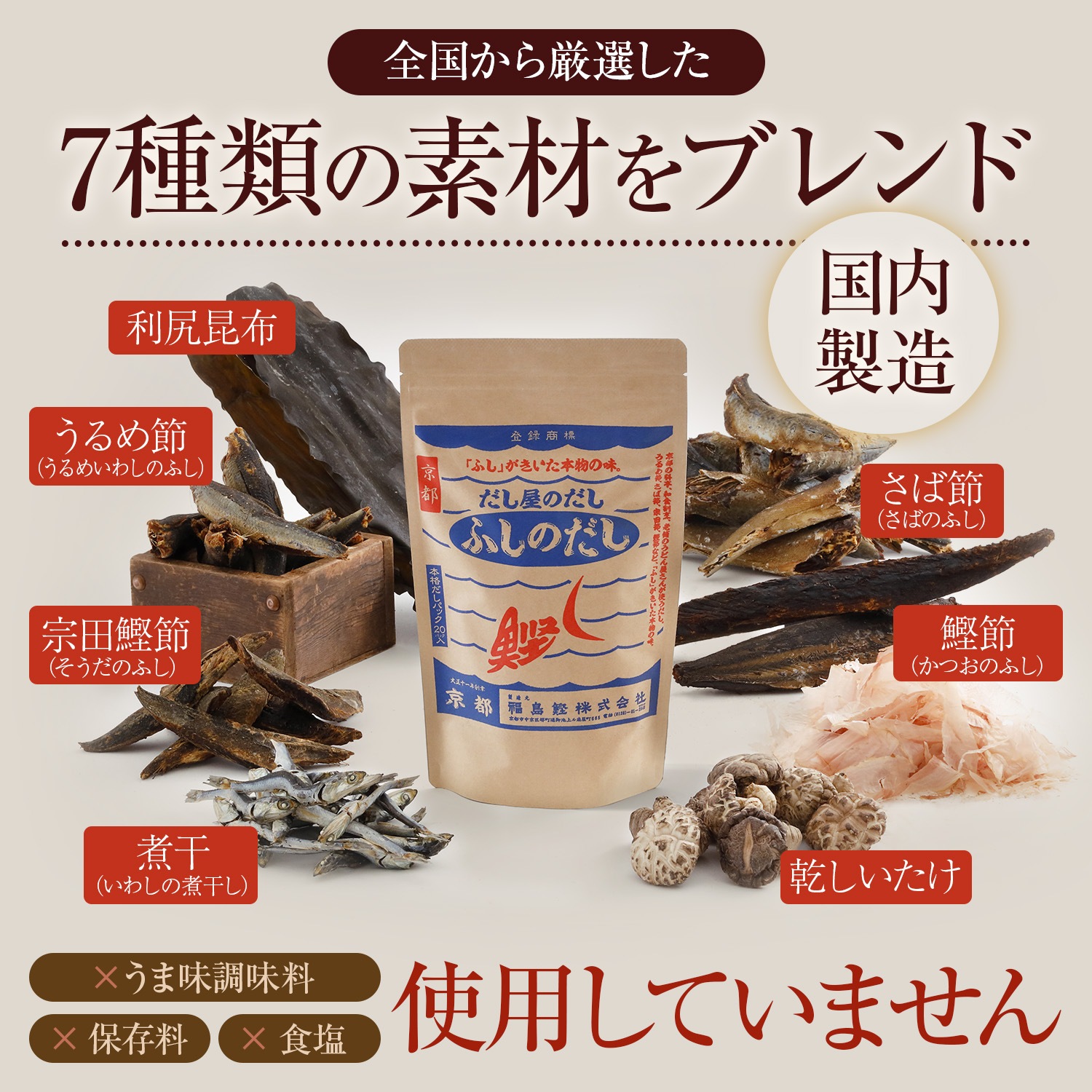 基本だしの定期便（福島鰹セット）