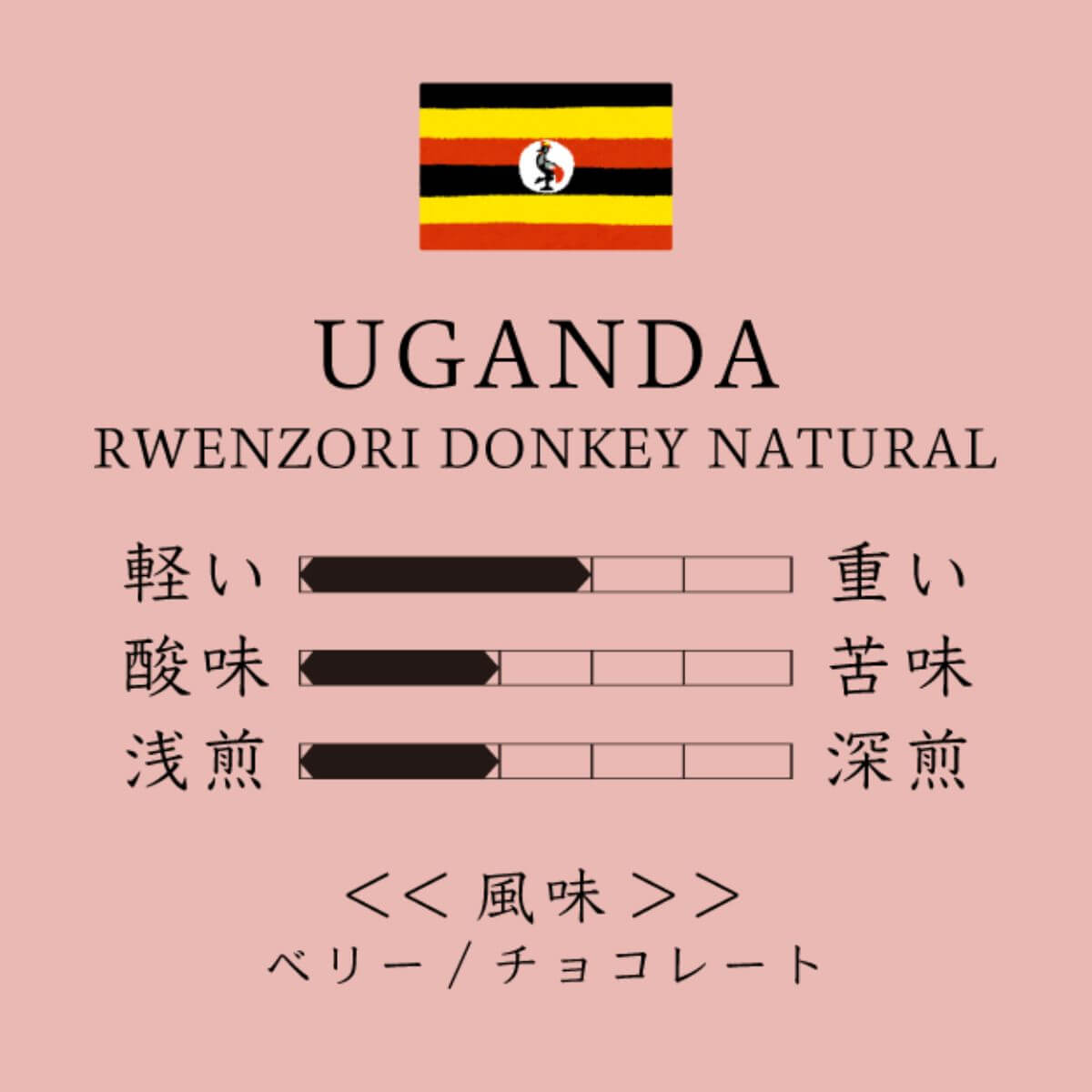 Uganda Rwenzori Donkey Natural 150g
