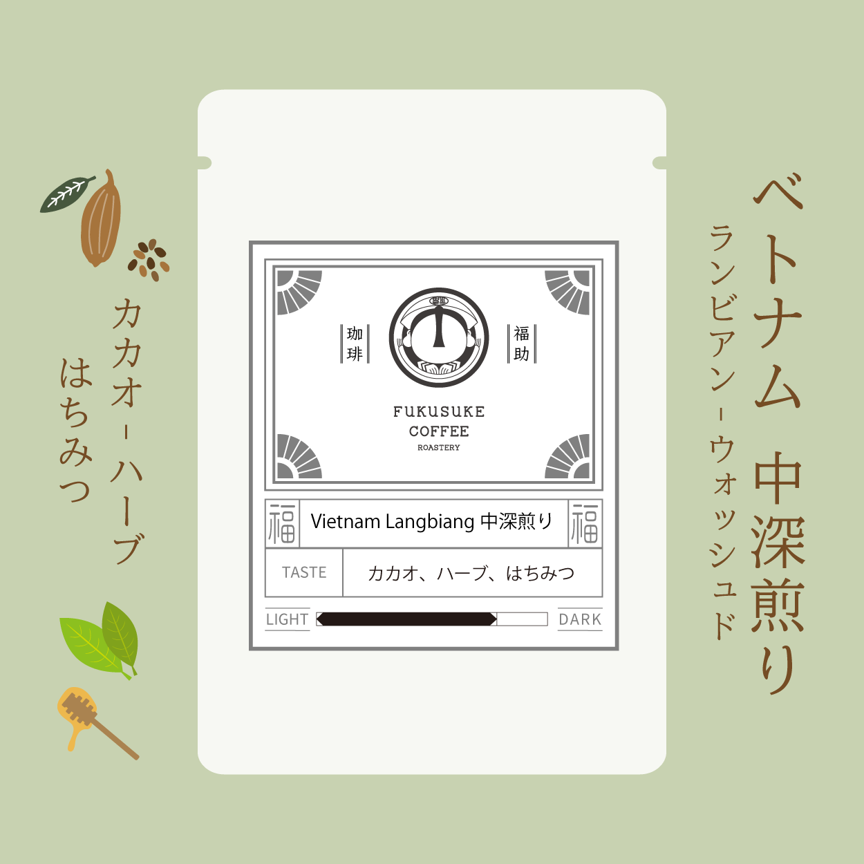 Vietnam Langbiang Washed