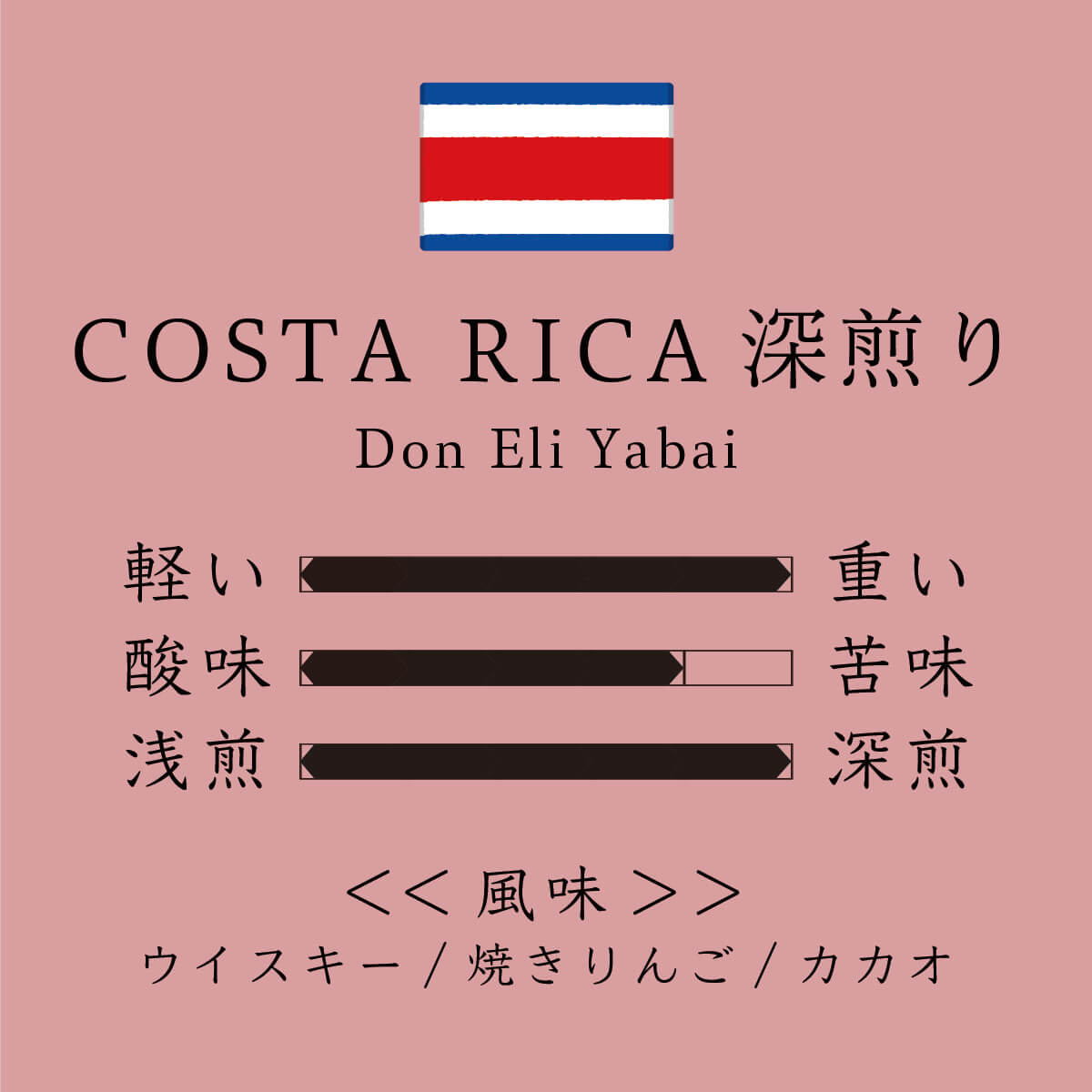 Costa Rica Don Eli Yabai 深煎り