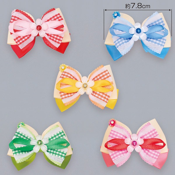 No 841 大リボン 40個入り 業務用レギュラーリボン ペットリボン バンダナ専門店 Fukuwa Ribbon 犬 アクセサリー