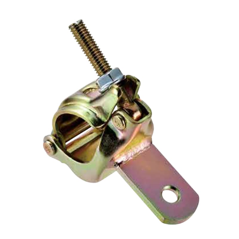 ひっかけクランプ プレートタイプ 40個/箱 Φ48.6・Φ42.7兼用 電気メッキ仕様 作物 果樹棚 農具 ネット張り等のワイヤー引っかけに マルサ [送料無料]