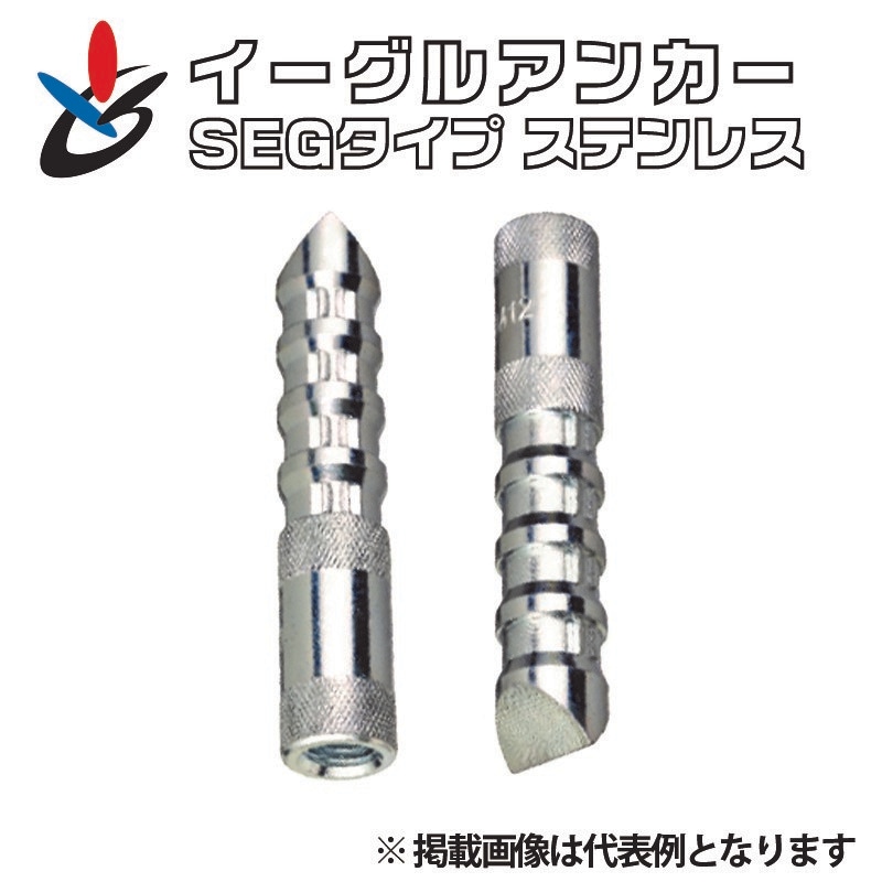 接着系注入方式アンカー イーグルアンカー SEGタイプ ステンレス 接着系アンカー 注入方式専用