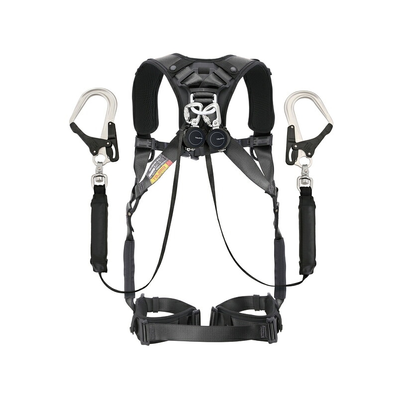 ハオルハーネスHA KR L8ダブルセット ブラック フリーサイズ A1HAKR-WL8BK TAJIMA ［送料無料］