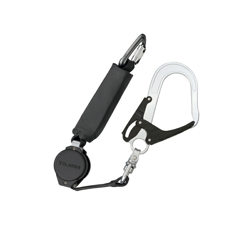 兼用VRロックリールL5シングル 大重量者用130kg A4VR150L-L5 巻取式ロック装置あり シングル TAJIMA ［送料無料］