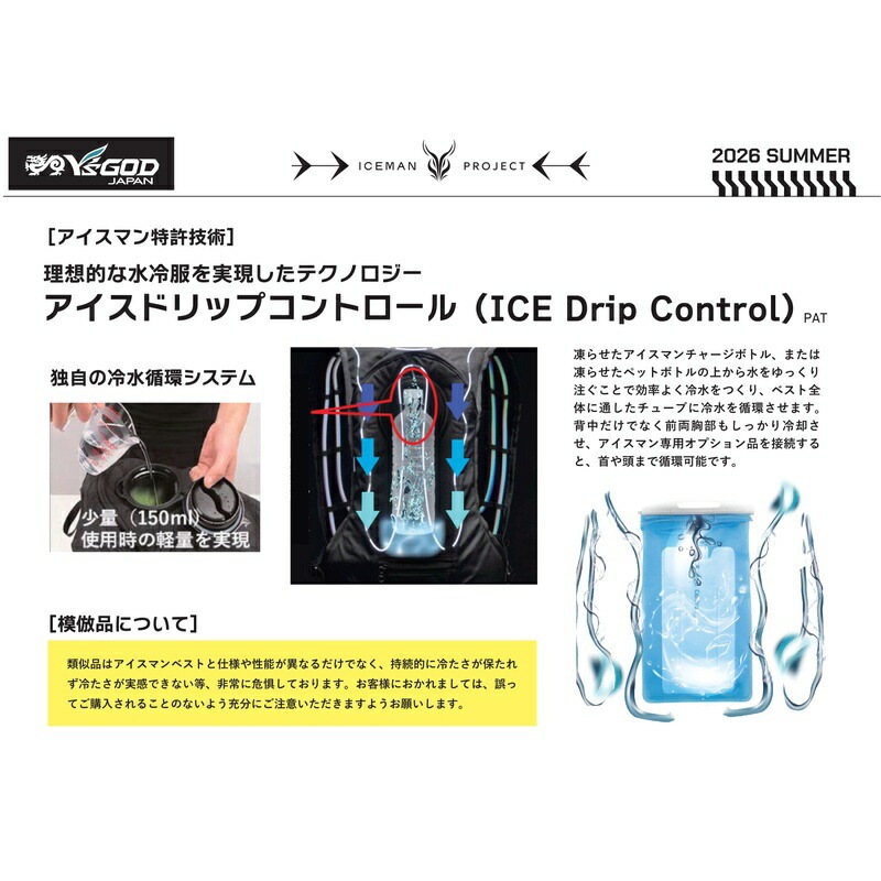 アイスマンPRO-XⅢ リッチ ターポリン製 バッテリー+保冷剤セット［送料無料］