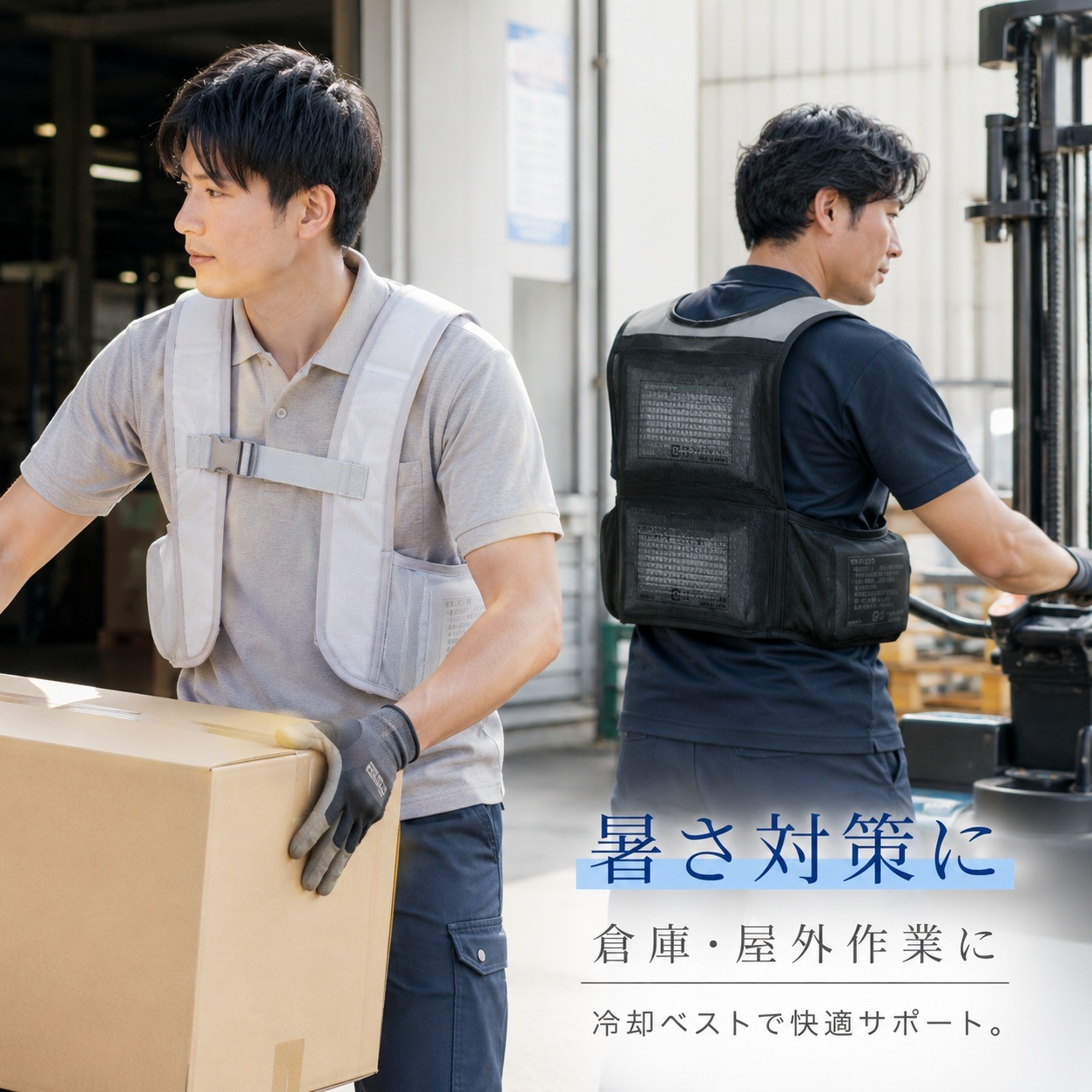【在庫限り】アイスベスト ICEVEST アイスパック（保冷剤）4個セット シルバーグレー 3サイズ