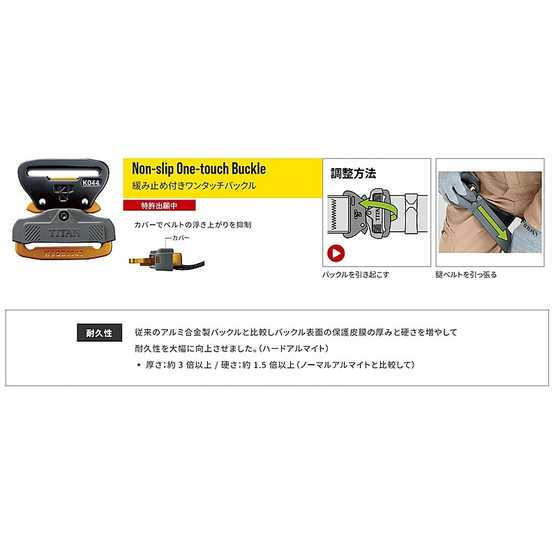 CROSSハーネス フルハーネス CRH-10C サンコー（TITAN） ［送料無料］