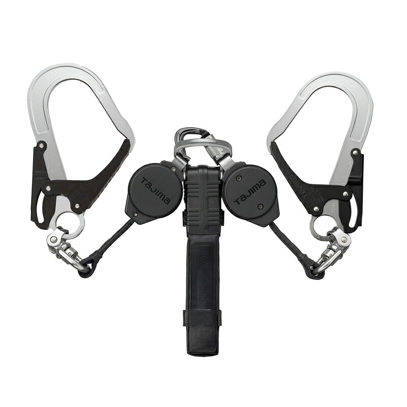 ハーネス用VRロックリールL5ダブル A1VR150L-WL5 巻取式ロック装置あり ダブルランヤード TAJIMA ［送料無料］