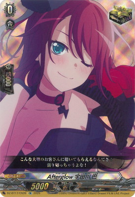 DZ-BT17/EX09 Afterglow 宇田川 巴 EX | ヴァンガード,DZシリーズ