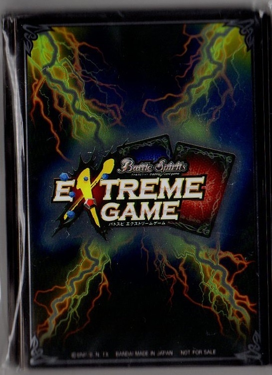 【バラ売り不可】エクストリームゲームメモリアルバトスピセット　カード+スリーブ イベント限定スリーブ】「エクストリームゲーム」【20枚入り