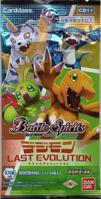 未開封】[CB11]コラボブースター デジモン ～LAST EVOLUTION～ 1