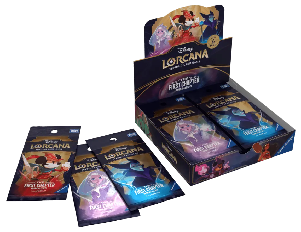 LORCANA 物語のはじまり 未開封カートン 日本語版 ディズニー・ロルカナ・TCG 日本語版 ブースターパック