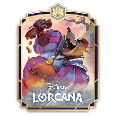 ディズニー・ロルカナ・TCG 日本語版 公式ピンバッジ ｢ノッティンガム