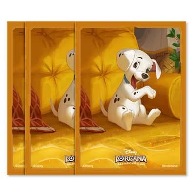 ロルカナ スリーブ ダルメシアンの子犬　6個セット まとめ売り ディズニー・ロルカナ・TCG 日本語版 公式カードスリーブ
