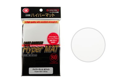 KMC カードバリアー ハイパーマットミニ ホワイト60枚入×30個