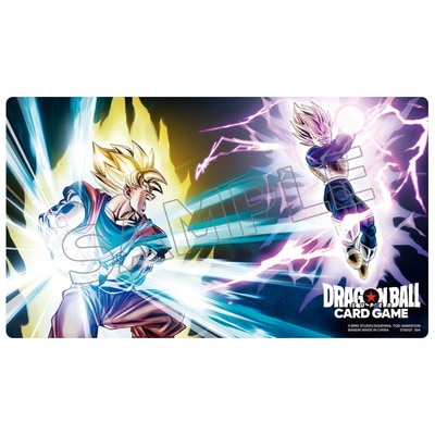 宅配便のみ】オフィシャルプレイマット01＜孫悟空VSベジータ＞【未開封