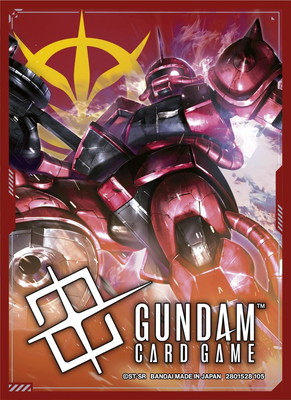 ガンダム カードゲーム オフィシャル スリーブ ジオン シャア ザク5セット ガンダム カードゲーム オフィシャル スリーブ ジオン シャア