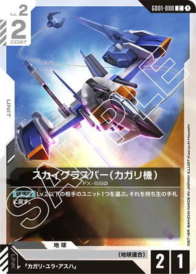 スカイグラスパー(カガリ機)