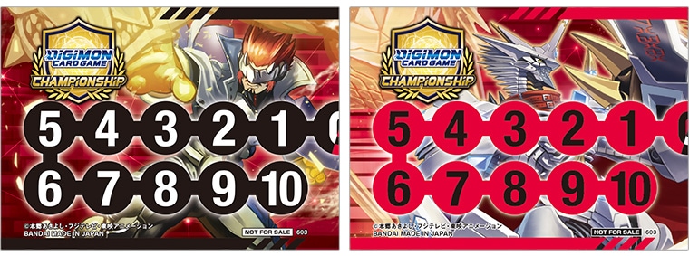 デジモン　メモリーゲージ　チャンピオンシップ　海外　デジモンカード DCG-チャンピオンシップ2023 限定メモリーゲージ | デジモン