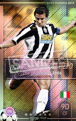 ランクアップ済み】【F19-2 LE-R】アレッサンドロ・デル・ピエロ ☆6