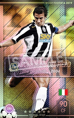 ランクアップ済み】【F19-2 LE-R】アレッサンドロ・デル・ピエロ ☆6