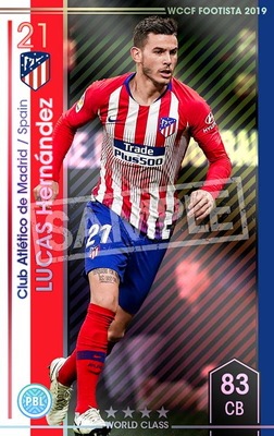 F19-6 018】ルカ・エルナンデス ☆4 WC | WCCF FOOTISTA,WCCF FOOTISTA