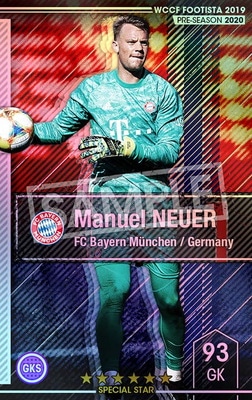 WCCF ノイアー ランクアップ済み】【F19-7 014-R】マヌエル・ノイアー ☆6 SS | WCCF