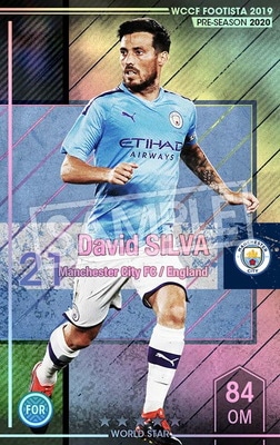 F19-8 010】ダビド・シルバ ☆5 WS | WCCF FOOTISTA,WCCF FOOTISTA