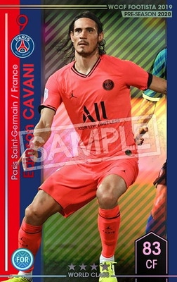 F19-8 012】エディンソン・カバーニ ☆4 WC | WCCF FOOTISTA,WCCF