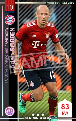F19-EX】アリエン・ロッベン ☆3 CC | WCCF FOOTISTA,WCCF