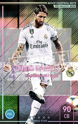 F19-EX】セルヒオ・ラモス ☆5 WS | WCCF FOOTISTA,WCCF FOOTISTA