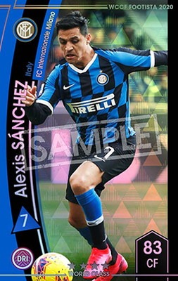 F20-EX】アレクシス・サンチェス ☆4 WC | WCCF FOOTISTA,WCCF